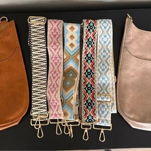 2 Crossbody Bags & 5 Straps